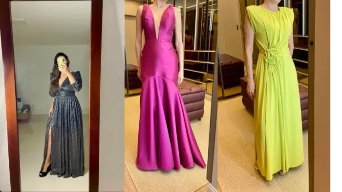 Vestidos de festa - Valor a consultar 