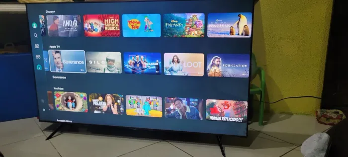 Smart TV 55 no plástico 