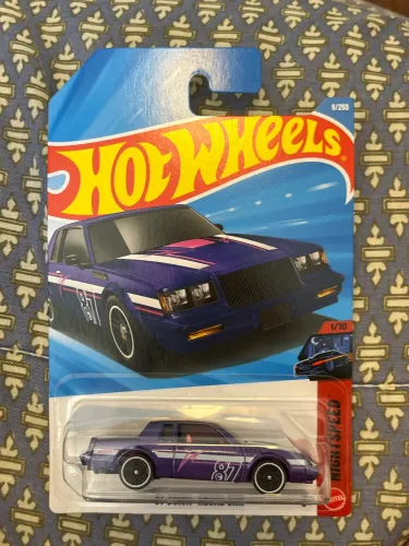 Hot Wheels do '87 Buick Regal GNX.