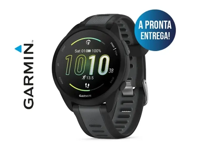 Relógio Garmin 165 Music Preto - NOVO LACRADO - GARANTIA 1 ANO