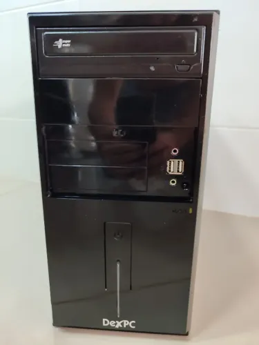 CPU DEXPC AsRock Processador AMD Semprom 140 2,70Ghz 300gbhd 4gb ram