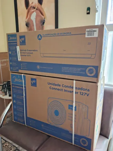 Ar condicionado Midea 12000 wi-fi serpentina cobre nverter Novo lacrado