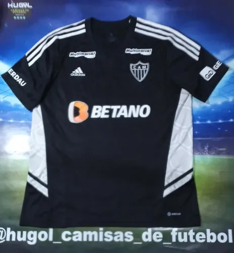 Camisa do Atlético Mineiro 2022 Adidas Treino comissão técnica Tamanho GG Perfeita