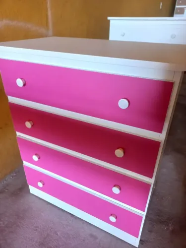 Cômoda 4 Gavetas MDF (Entregamos)