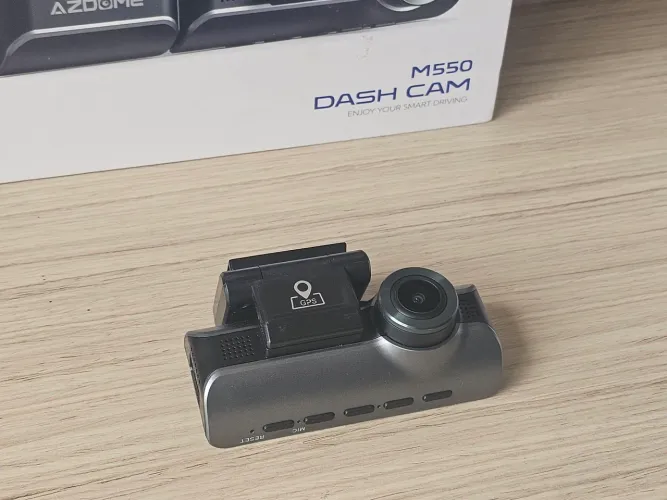 Câmera Veicular AzDome M550 4K Dash Cam! Ideal para Uber! Registra todo o trânsito!