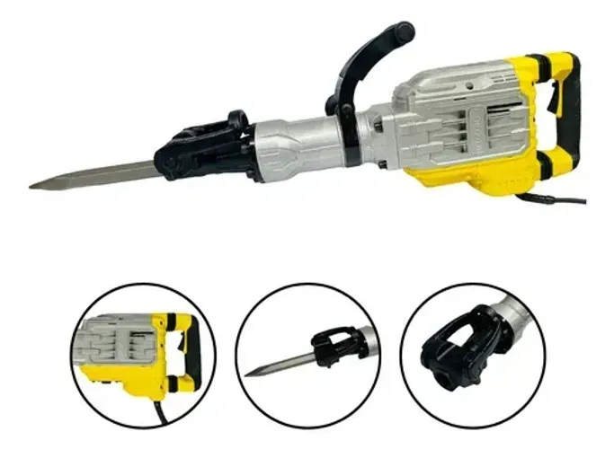 Martelo Rompedor SEXTAVADO MMR1700 1.700W 75J 18KG 220V MENEGOTTI