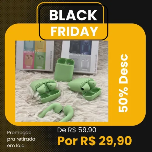 Fone bluetooth promoção
