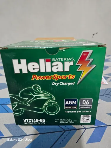 Bateria Heliar Moto - HTZ14S - BS