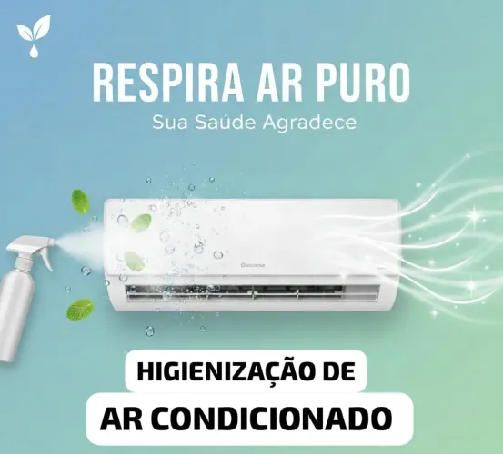 Higienização de ar condicionado 