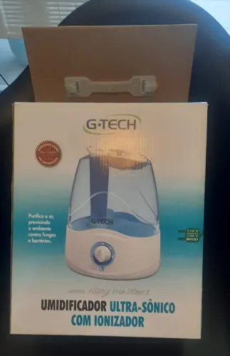 O Umidificador Ultrassônico G-Tech Allergy Free Filter 2 com Ionizador