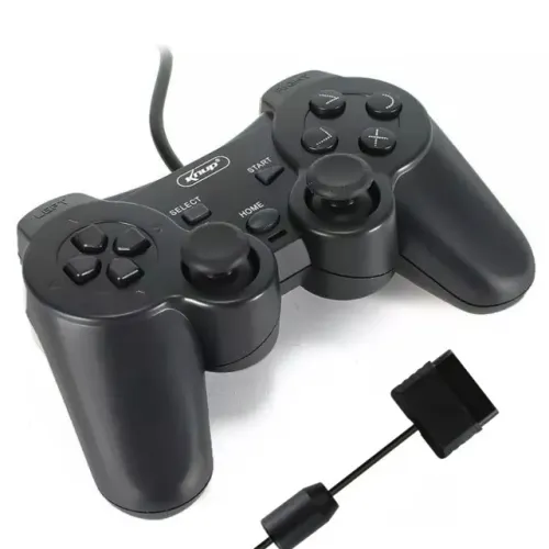 Controle para PS2 Knup KP-GM015 (PS2/PS1) - WZetta