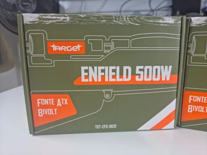 FONTE 500W TGT NOVA 1 ANO DE GARANTIA