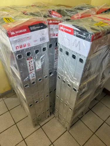Escada articulada 16 degraus