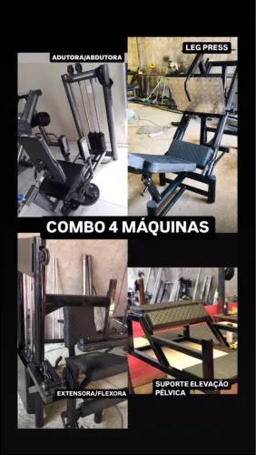 Combo 4 Máquinas de Musculação