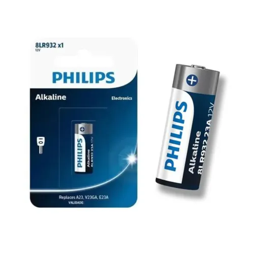 Bateria Pilha Mini Alkaline 12V 8LR932, A23, V23GA, E23A - Philips em São Luís ma
