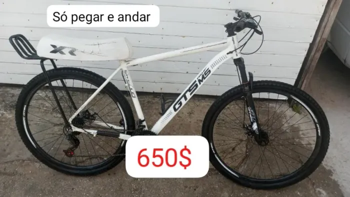 Bike usada pra fazer entrega