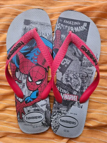 Chinelo Havaianas Spider-Man Marvel Comics