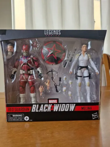 Black Widow e Red Guardian - Action Figures Marvel Legends