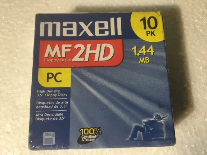 Disquetes Maxell MF2HD 3.5"