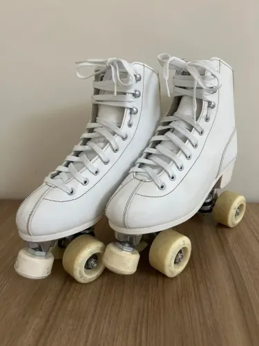 Patins Klassic Branco - Feminino Pro 38/39