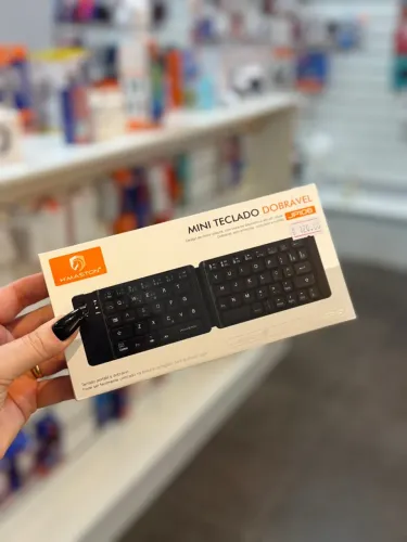 Mini Teclado Bluetooth Dobravel