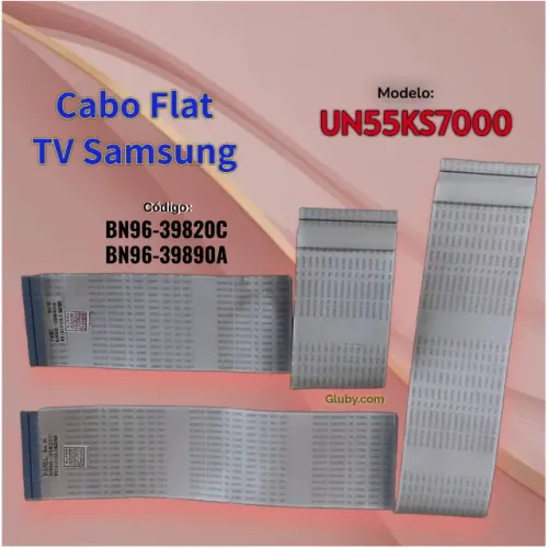 CABOS FLAT TV SAMSUNG UN55KS7000G CODIGO: BN96-39820C / BN96-39890A