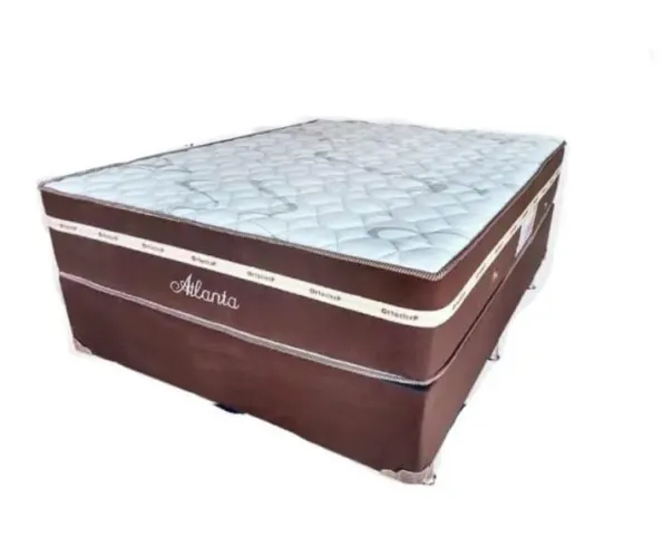 Cama casal semi ortopédico colchão que não afunda