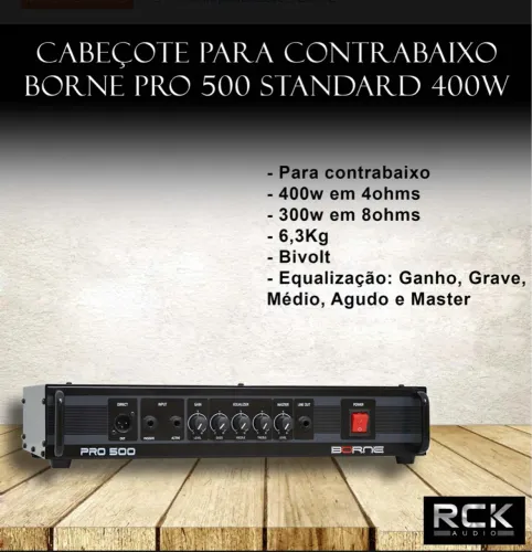Cabeçote Borne Pro 500 Standard 400W