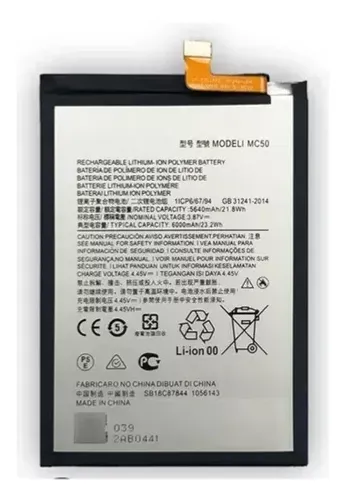 Bateria Motorola Moto G9 Power Xt2091 Moto G60 Xt2135 Mc50