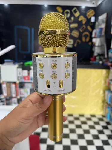 Microfone com Karaokê - Diversão garantida!