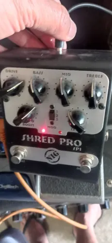 Pedal booster overdrive Nig shred pró