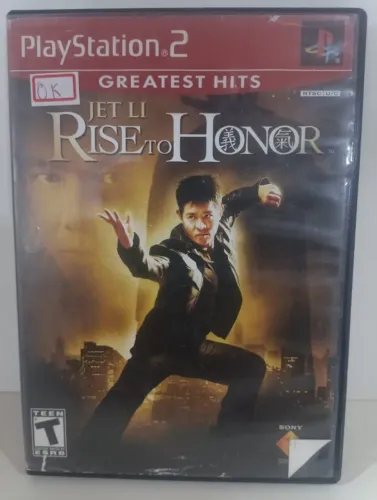 Jogo ORIGINAL PS2 (jet li) Rise to Honor (Greatest Hits)