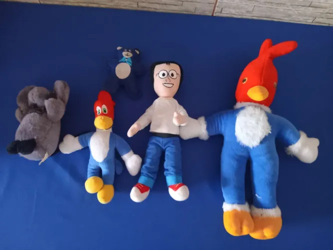 Coleção de Pelúcias: Woody Woodpecker e Amigos!