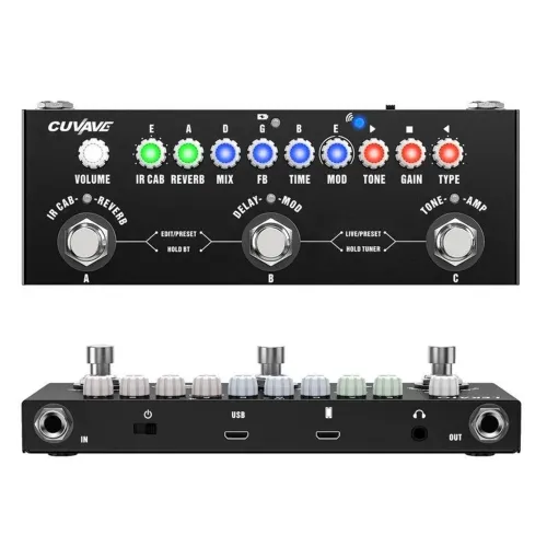 Pedal CUVAVE cube baby novo para Guitarra