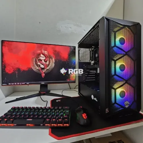 PC GAMER Ryzen 5 5500 + RTX 3060 12GB + RAM 16GB + SSD 1TB