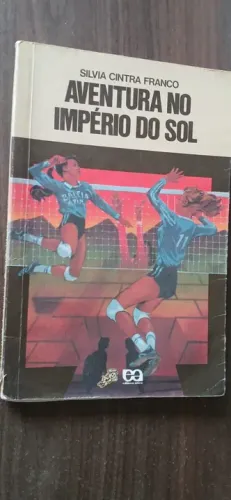 livro Aventura no Império do Sol - Silvia Cintra Franco - Usado