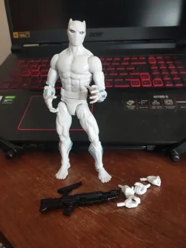 Figura Black Panther Hatut Zeraze Marvel Legends Hasbro Pantera Negra