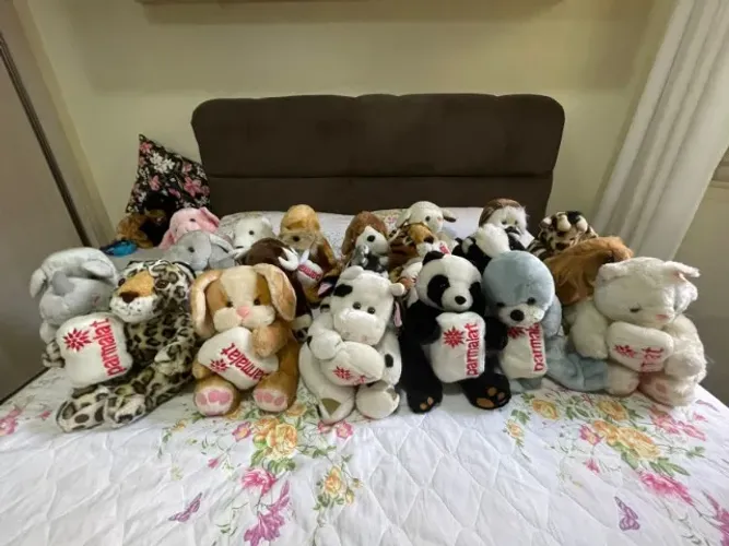 COLEÇÃO MAMÍFEROS DE PELÚCIA PARMALAT