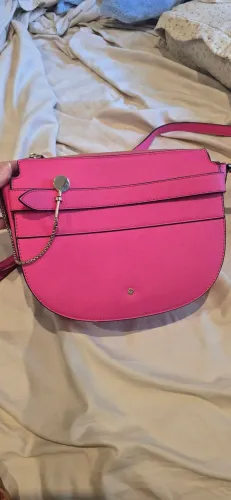 Vendo bolsa Samsonite couro Pink! Super nova, pouquíssimo usada. 