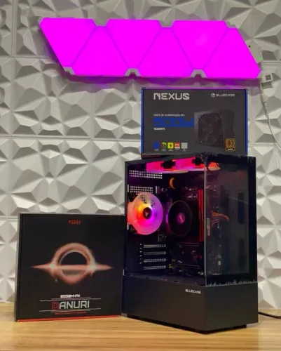 PC Gamer Novo RYZEN 5 + 1 ano de garantia e em até 12x