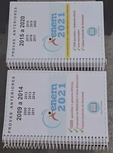 Apostilas ENEM 2021/22 - Provas Anteriores