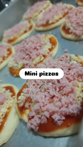 Mini pizzas para eventos!!