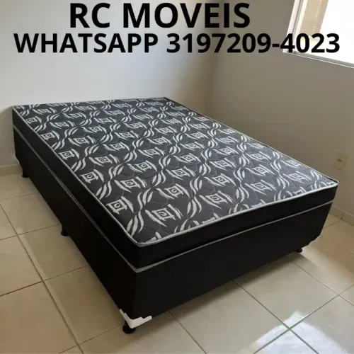 Box Casal OrthoBox com Molas Ensacadas e Estrutura Reforçada