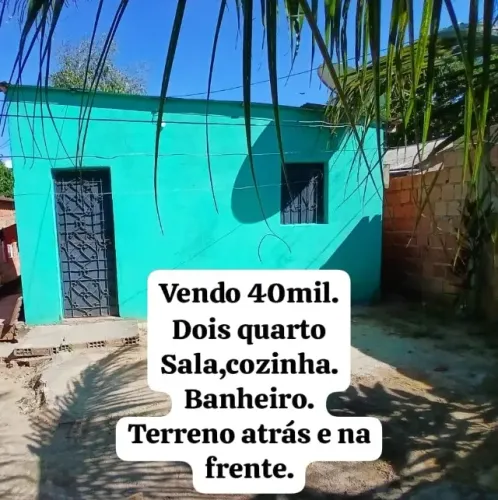 Casa em novo Airão 2 quarto Sala,cozinha e banheiro
