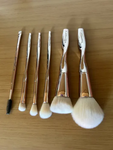 kit 6 pincéis profissionais macrilan mademoiselle