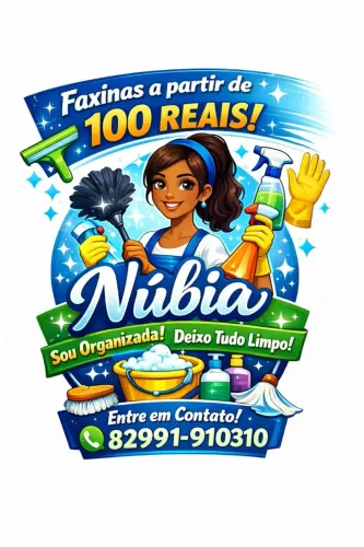 Faxina a partir de 100$ não lavo e nem passo.