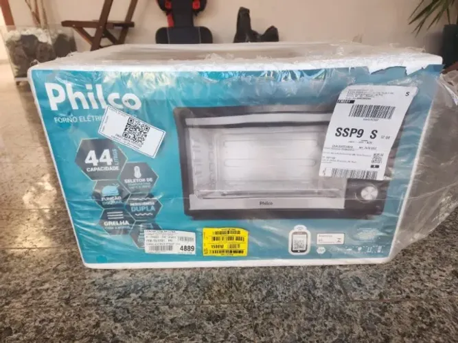 Forno Philco Pfe44p 44l Novo - Saldo De Caixa Avariada