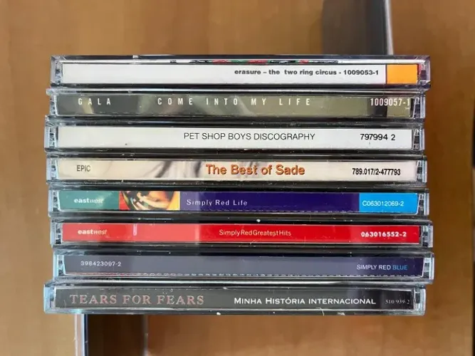 Coleção de Álbuns | Pop / Synthpop / Dance | CDs Internacionais