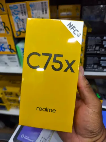 Realme C75x 256/24GB. Novo lacrado com garantia e pronta entrega.