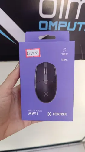 Mouse Sem Fio Óptico Ergonômico Fortrek MW11 - Loja Coimbra Computadores Entrega